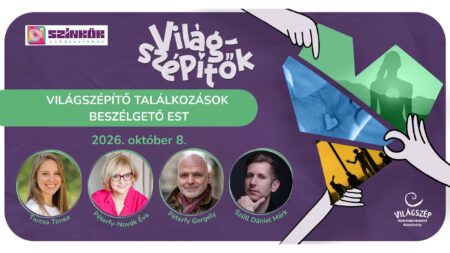 Világszépítő találkozások beszélgető est - Péterfy-Novák Éva, Péterfy Gergely, Tarcsa Tímea és Széll Dániel Márk